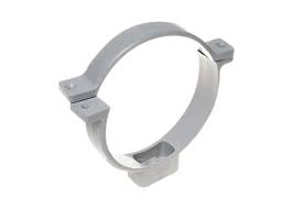 ABRAZADERA T/BAJADA P/25 BLANCO  VINILIT